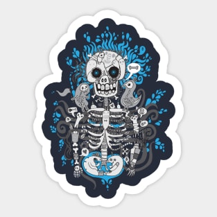 Mr Death Sticker